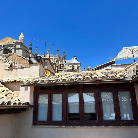 Apartamento Canónigo - terraza con vistas Toledo Exterior foto