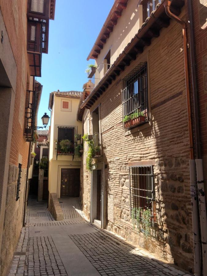 Apartamento Canónigo - terraza con vistas Toledo Exterior foto